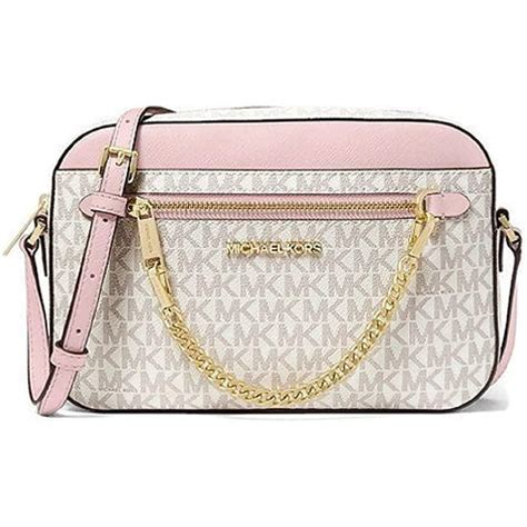 michael kors pink crossbody|michael kors purses vanilla pink.